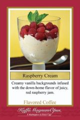 Raspberry Cream Decaf Flavored Coffee